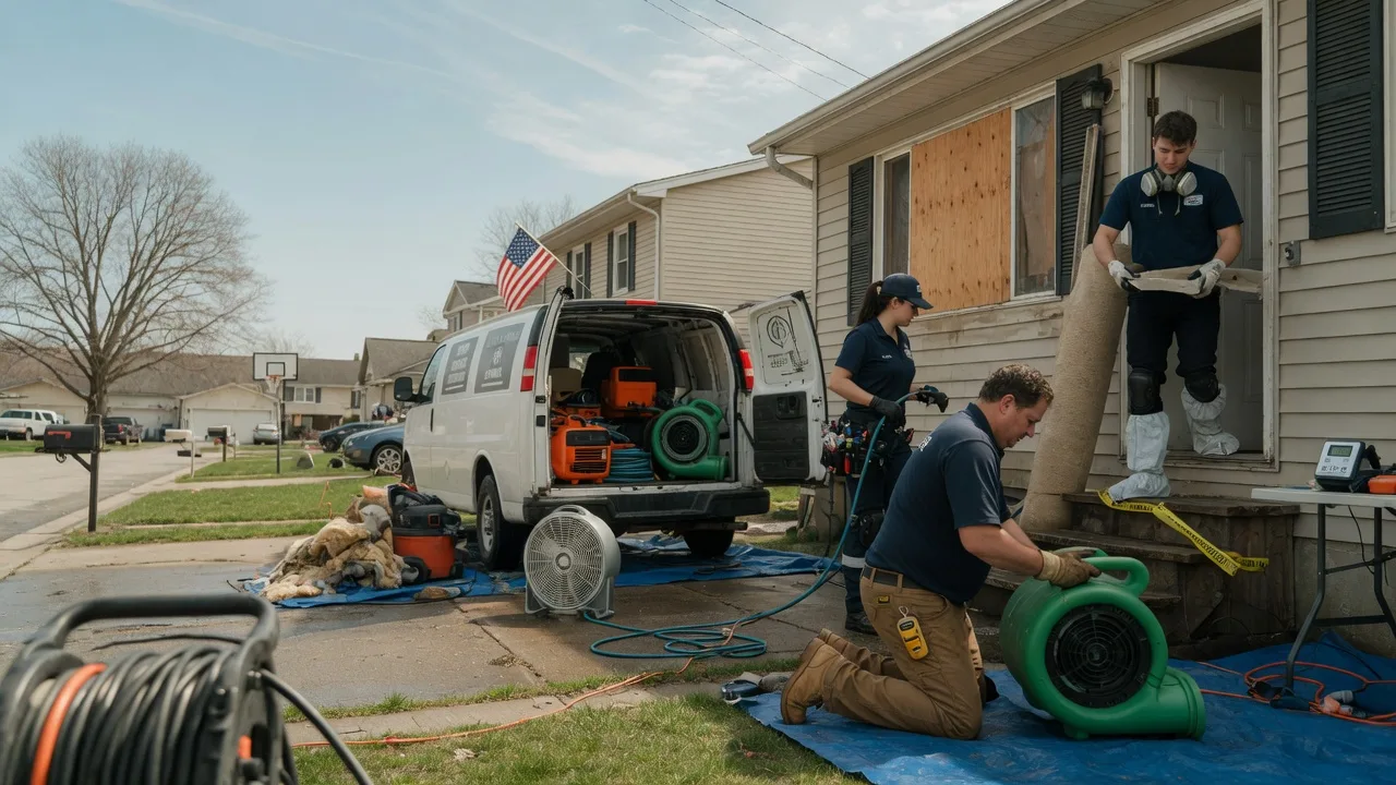 Water Damage Restoration in Beulah, WY near me